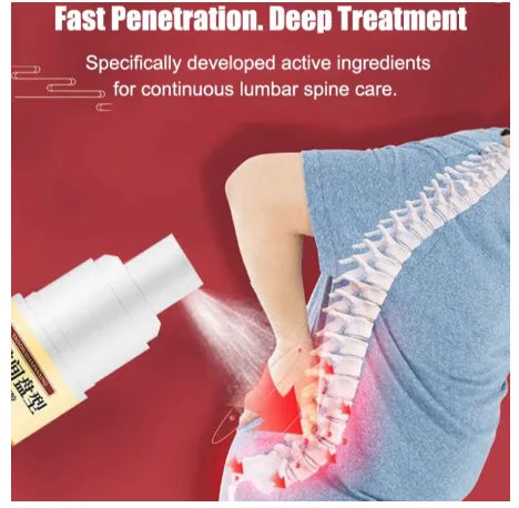 Spray de Soulagement de la Douleur – Gel Lombaire & Genou